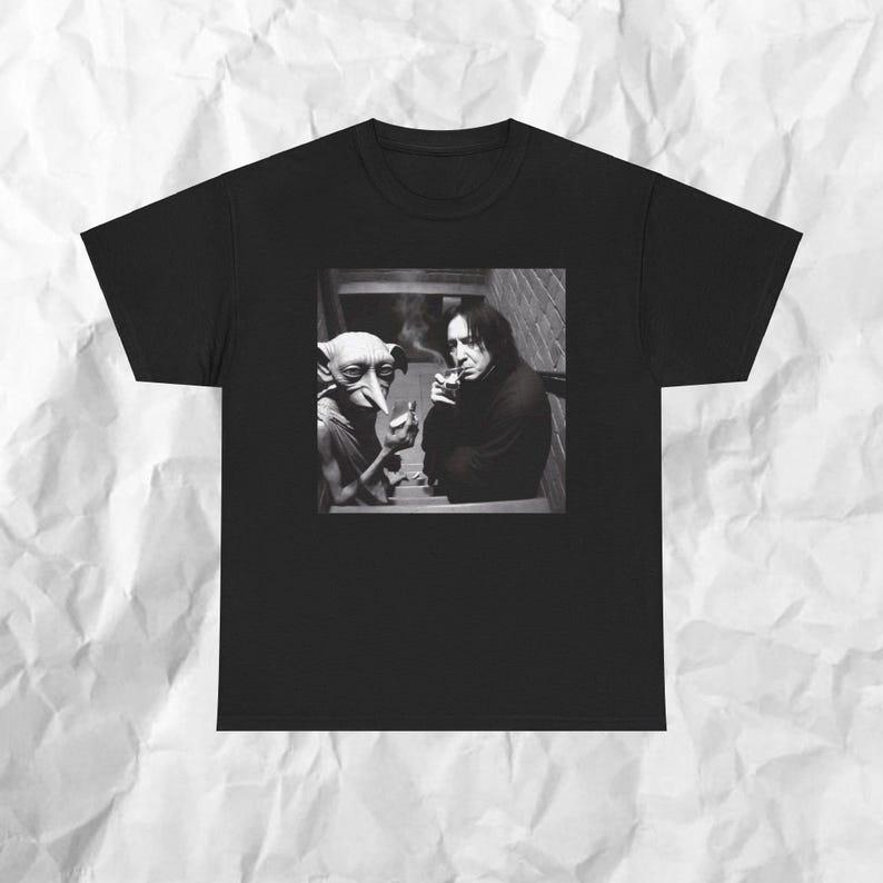 Dobby Meme Tee Shirt, Funny Unisex Gift Top for Fans, Hogwarts Apparel, Novelty Shirt Cotton Graphic Tee