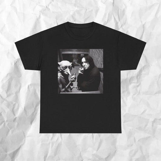 Dobby Meme Tee Shirt, Funny Unisex Gift Top for Fans, Hogwarts Apparel, Novelty Shirt Cotton Graphic Tee