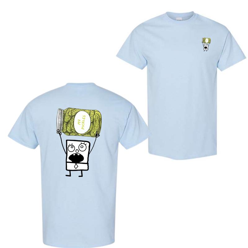 Doodlebob Pickles Essential 2 Sided T-Shirt, Funny T-Shirt, For Men, For Women