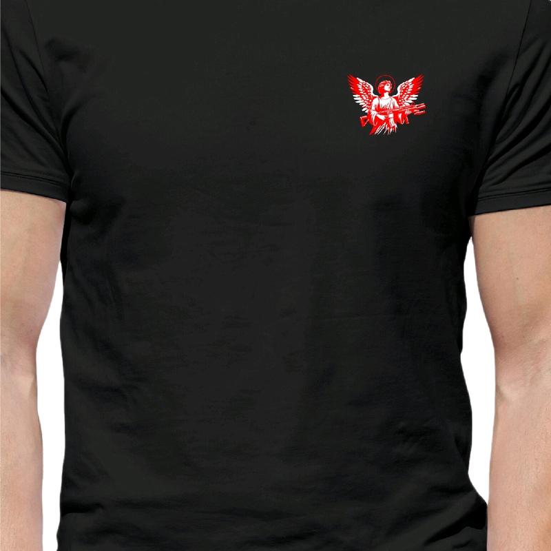 Get Right With Jesus T-shirt Menswear, cotton Top Underwear, Crewneck t shirt