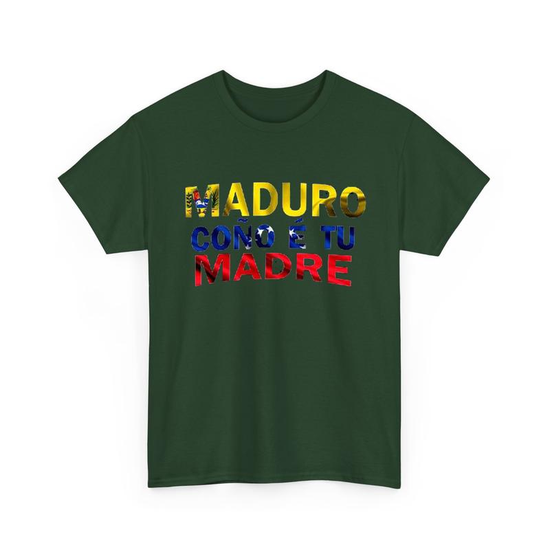 Maduro CTM Shirt, Venezuela Shirt, Unisex Cotton Shirt, Full Size Full Color