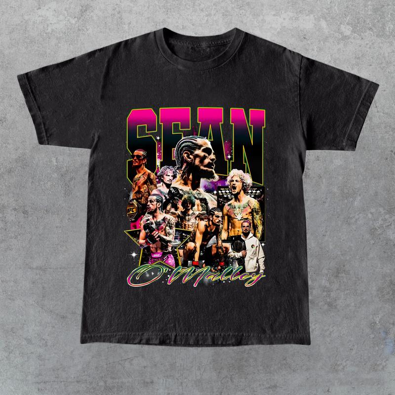 Vintage 90s Style Sean O'Malley T-Shirt UFC Suga