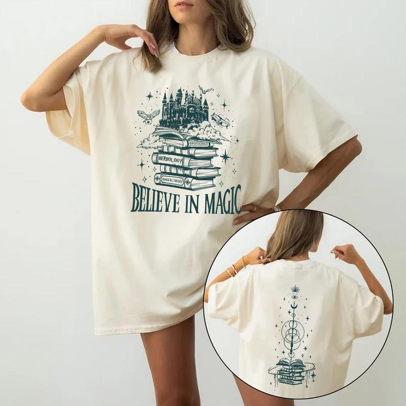 HP Hogwarts Magic Classes Sweatshirt Hoodie Shirt, gift for fan Cotton Fit