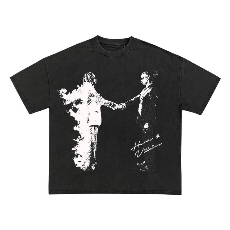 Metro Boomin Heroes & Villains Garment Dyed T Shirt