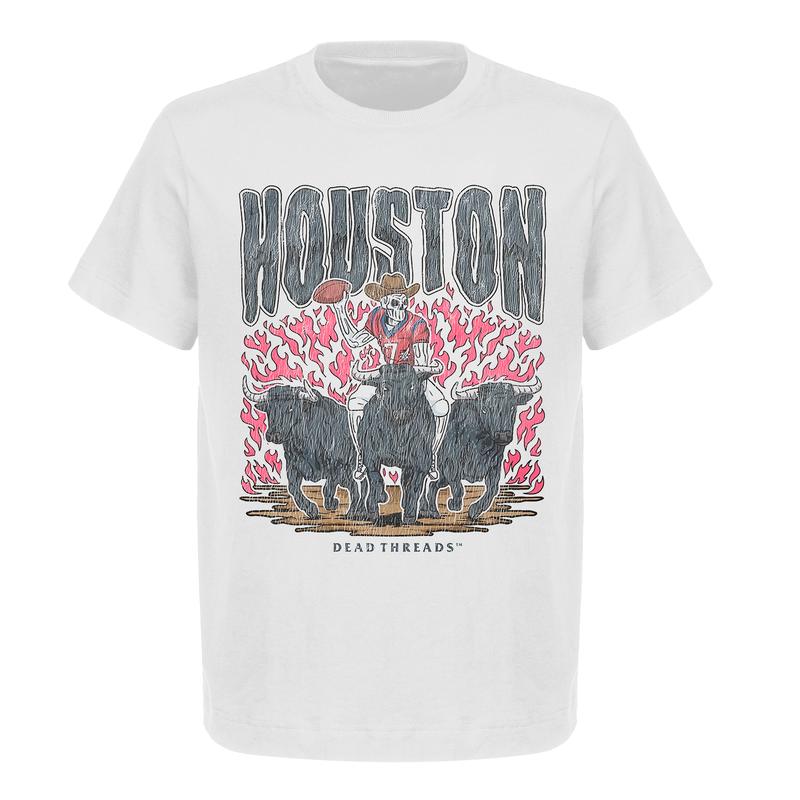 Vintage Houston Football Graphic T-Shirt  Gildan 5000 Heavy Cotton  Unisex Fit  Perfect for American Football Fans