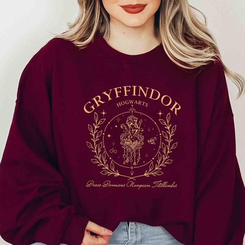 Vintage Hogwarts Sweatshirt, Hogwarts House Sweatshirt, Wizarding World Shirt, Magic World Crewneck Sweater, Universal Studios Fan, HP Fan Gift