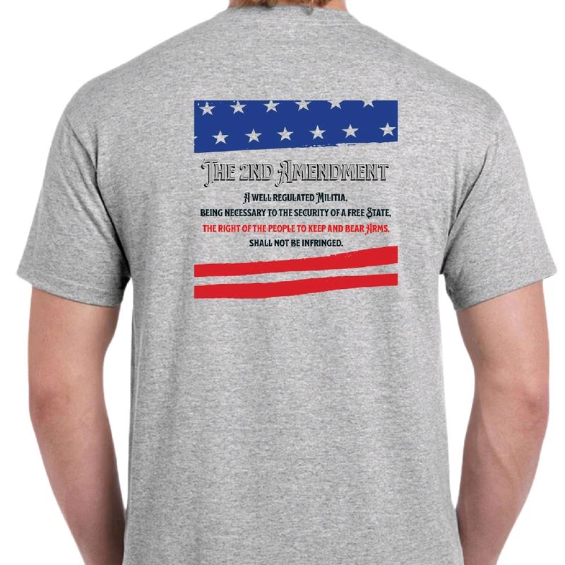 We the People shall not be infringed T-shirts.  Menswear Cotton Top Clothing, Casual t shirt tiktok shop