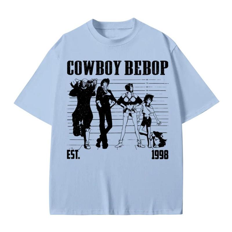 Cowboy Bebop Tshirt, Anime Tee, Anime cosplay shirt, Faye Valentine tshirt