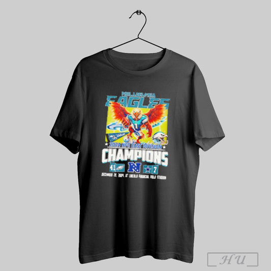 Philadelphia Eagles 2024 Nfc East Division Champions Football Mascot T Shirt Sweatshirt Poster