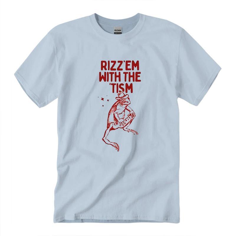 Rizz Em with The Tism T-Shirt Unisex Classic Cotton