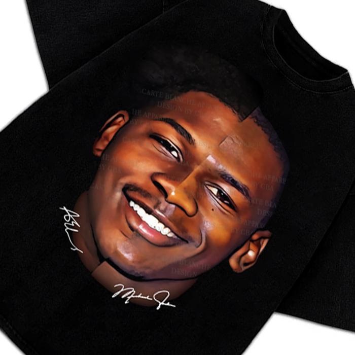 Anthony Edwards Michael Jordan Wolves Custom Design Graphic T-Shirt The Original