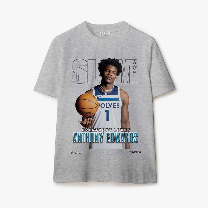 SLAM Cover Tee - Anthony Edwards Unisex T-Shirt, Sweatshirt, Hoodie  Available in Sizes S-3XL, Sweatshirt, Hoodie