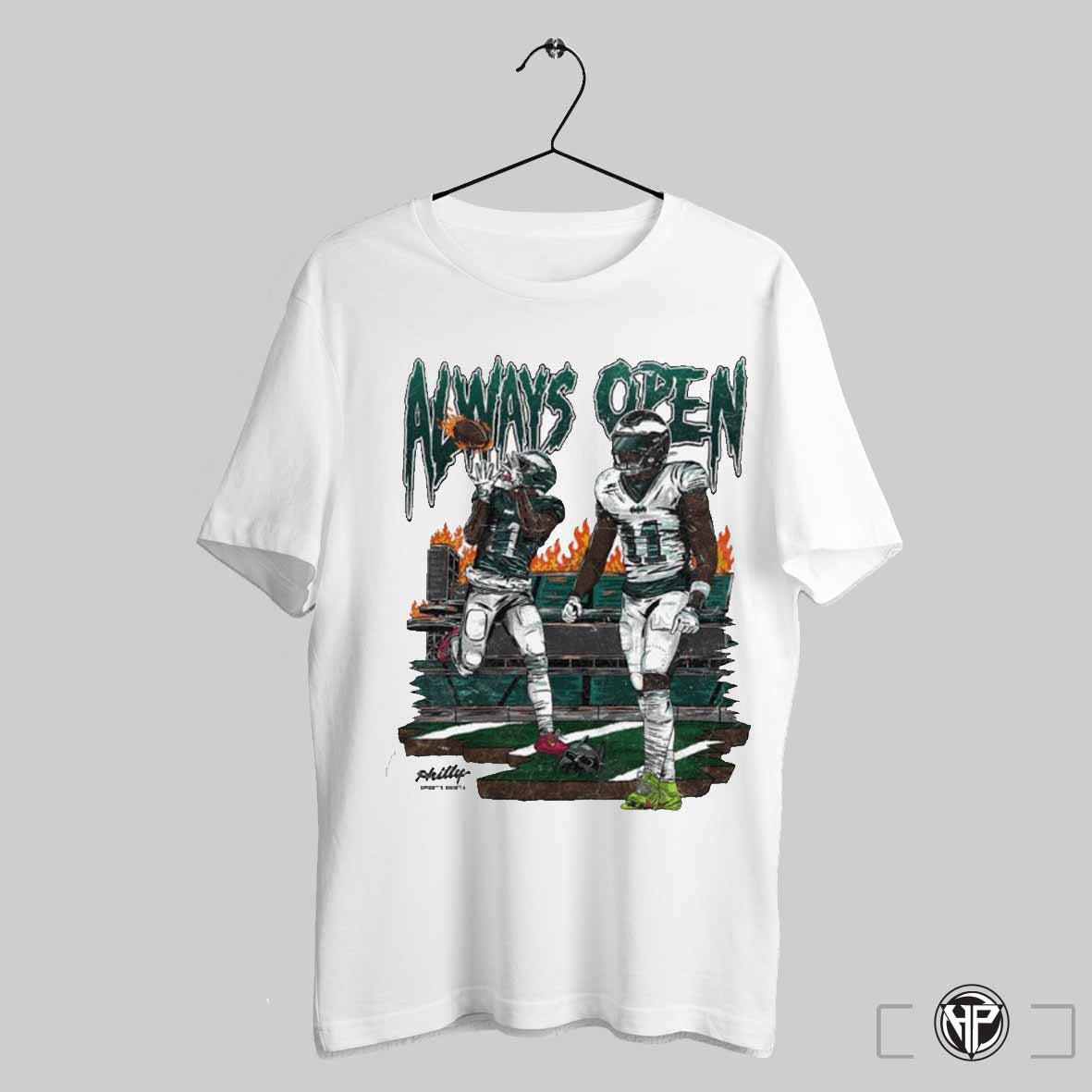 Philadelphia Eagles Always Open Classic Shirt Trending Sweatshirt