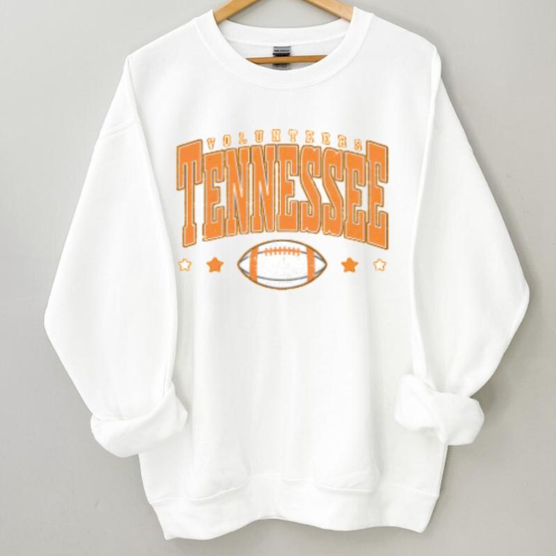 Volunteers Football Oversized T-Shirt Sweatshirt, Tennessee Vols Shirt, Tennessee T-Shirt, Vols Football Shirt, Comfort Colors Football Tees