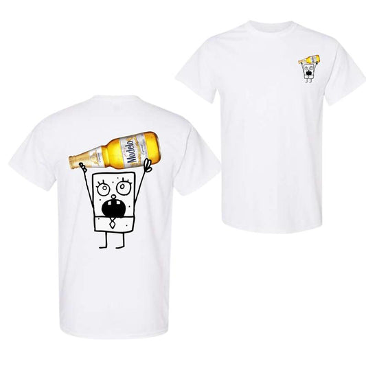 Doodlebob Modelo Cerveza Essential T-Shirt, Funny Drinking T-Shirt, Modelo T-Shirt For Men And Women