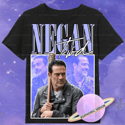 Negan Smith The Walking 90â€™s Vintage Tee, Unisex Cotton T-Shirts