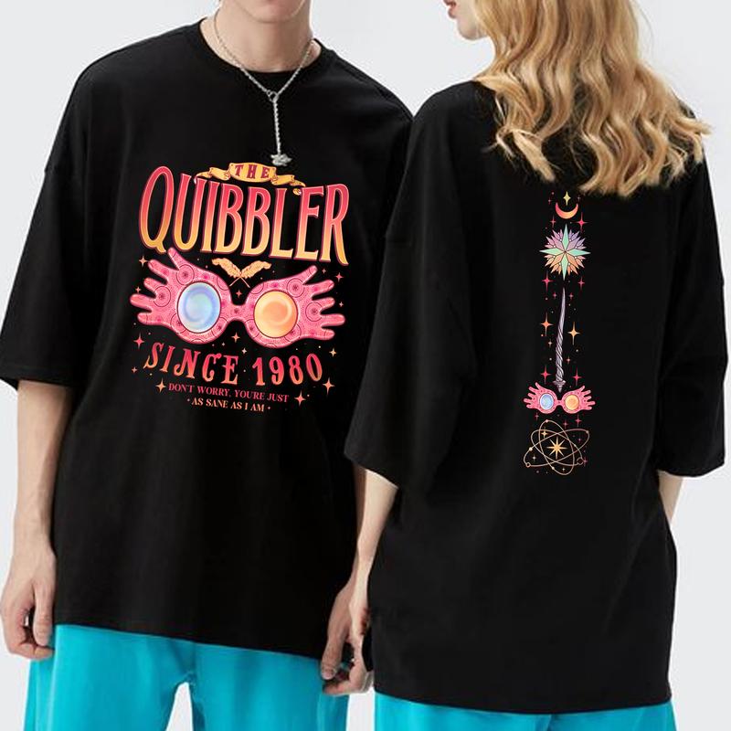 HP Luna Lovegxxd 2 Sides Wizard Sweatshirt Hoodie Shirt, gift for fan Cotton Fit Womenswear