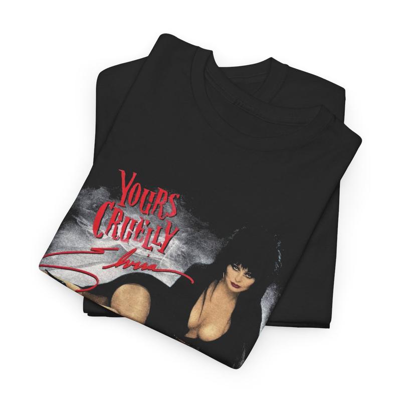 Elvira Mistress Shirt Your Cruelly basic style Medium Tshirt Cotton Streetwear