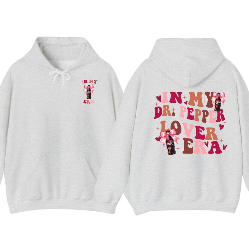 Drr Pepper Coquette Bow Pink Hoodie, In My Drr. Pepper Shirt, Coquette Tshirt, Drr.pepper Cans Hoodie Unisex