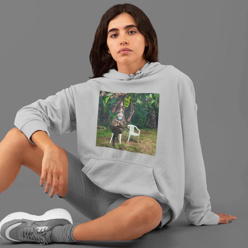 Bernie Sanders Meme T-Shirt, Bernie Sanders DTMF Funny Sweatshirt, Tio Bernie Graphic Unisex Pullover, Humorous Casual Cotton Top