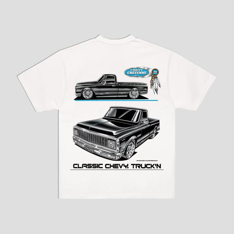 Chevy Cheyenne T-Shirt Pick-Up Trucks Menswear
