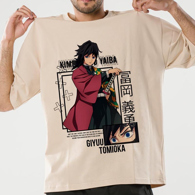 Giyu Tomioka Demon Slayer Shirt, Kimetsu No Yaiba t-shirt, anime sweatshirt hoodie, Tanjiro shirt, Rengoku t-shirt