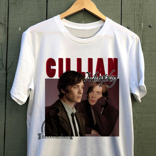 Cillian Murphy T-Shirt Peaky Blinders T-Shirt Thomas Shelby T-Shirt, Unisex Cotton Graphic Shirts
