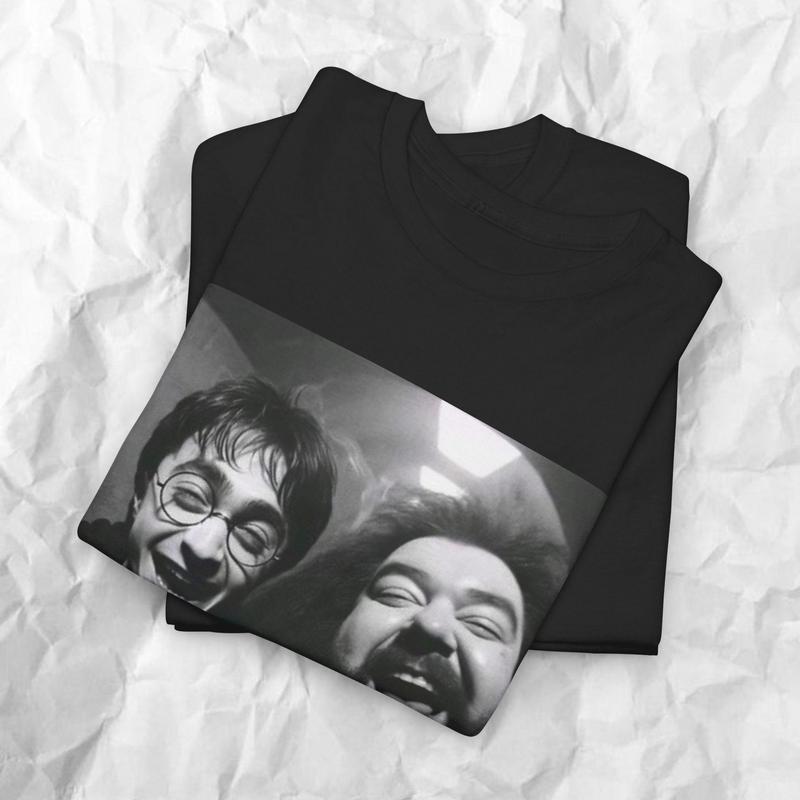 Harry and Ha.gridd Smoking Shirt Potter Tshirt Wizarding Fan Shirt, Sweatshirt, Hoodie
