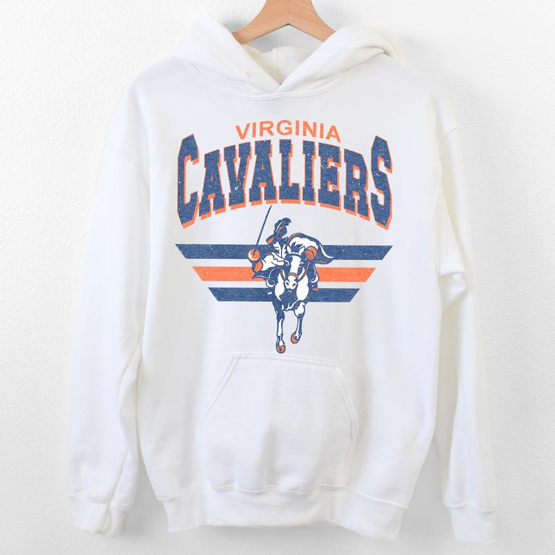Virginia Cavaliers Vintage NCAA Sweatshirt, Unisex Virginia Football Shirt, Classic Sport Hoodie, Football Fans Gift, Cotton T-Shirt, Hoodie Sweatshir