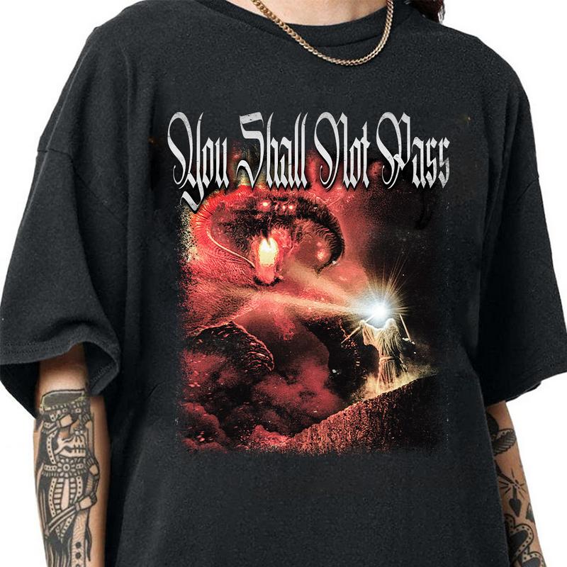 LOTR YSNP 3 Gandalfff Balroggg Fighttt shirt Hoodie Sweatshirt