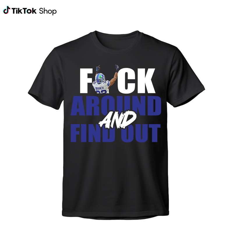 Branch F Around And Find Out T-shirts, Branch Football Shirt, Unisex Jersey Short Sleeve Tee