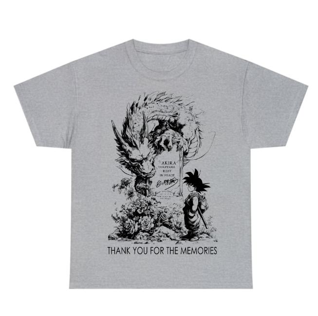 Thank You For The Memories, Dr4gonn B4lll Z Shirt, Akir4 Toriy4maa Sweatshirt, Akir4 Toriy4ma RIP T-Shirt, 40 Years 1984 â€“ 2024