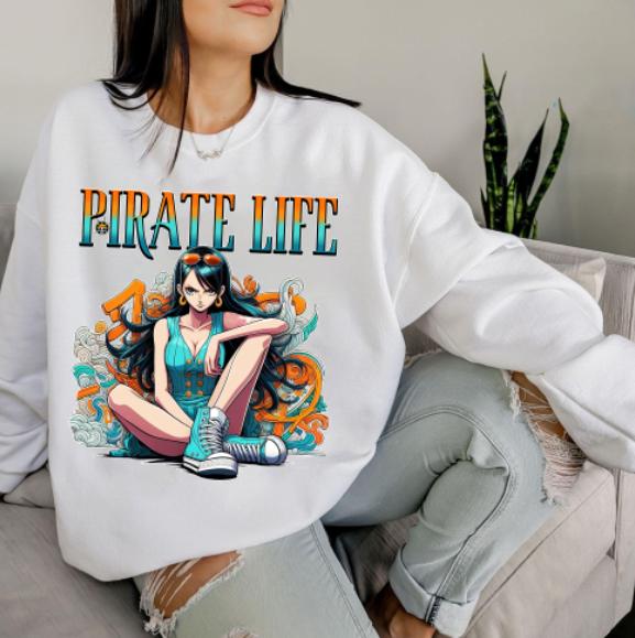 R0binn Pjrate Iifee shirt sweatshirt hoodies, 0ne pjece Shirt, animee Shirt