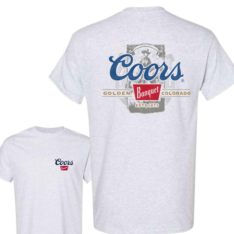 Coors Banquet Beer T-shirt, Gildan Unisex Tee For Him, For Her Classic Cotton