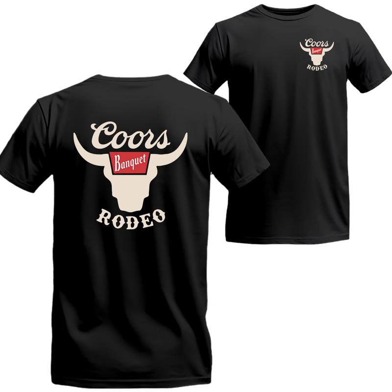 Retro Coors Rodeo Horn Logo Shirt, Gifts for Him, Unisex T-shirt For Men, For Women, Best choice