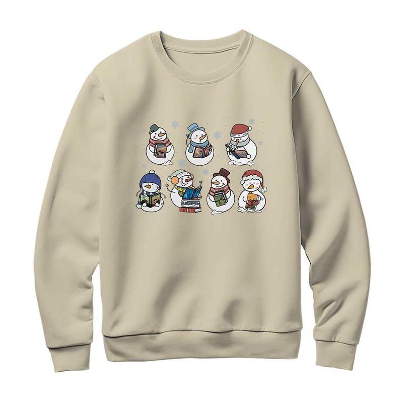 HP Snow Man Books Sweatshirt, Harry Potter Books Hoodie, Christmas Gift For Potterheads