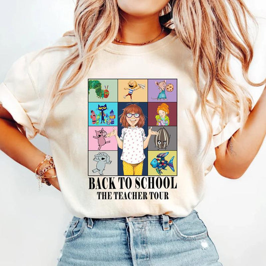 Children's Character Affirmations Shirt, I Still Read Children's Books Teacher Gift, Book Lover Shirt,  ABC Affirmation Shirt, Teacher Characters Shir