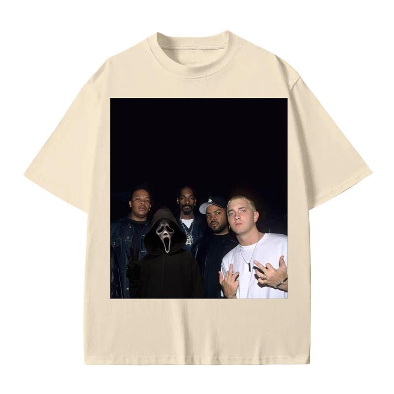 Limited Scream tshirt, Scream x Rap Legend Tee, Limited Edition Shirt Cotton Menswear