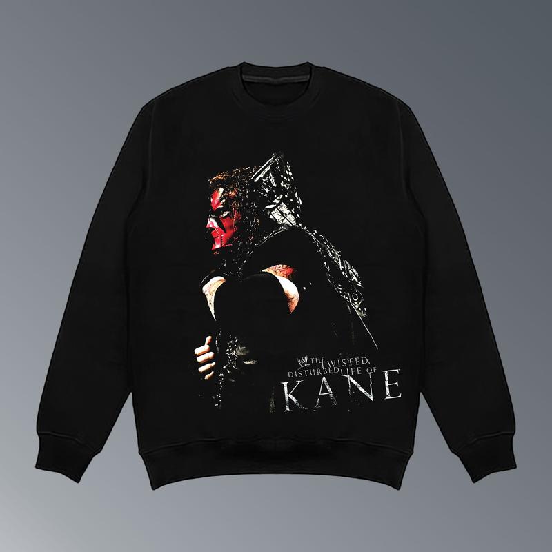 KANE V2 TEE, Wrestling Tee, WWE Tee, Wrestling Gift, Sports Shirt, Workout T-shirt, Gift for Him Hoodie Sweatshirt Menswear Streetwear