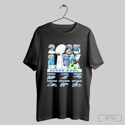 Philadelphia Eagles 2025 Super Bowl Lix Bound Player Signatures Shirt Sweatshirt