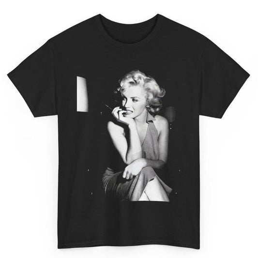 Marilyn Monroe Vintage T Shirt, Marilyn Monroe Graphic Menswear Tshirt Cotton