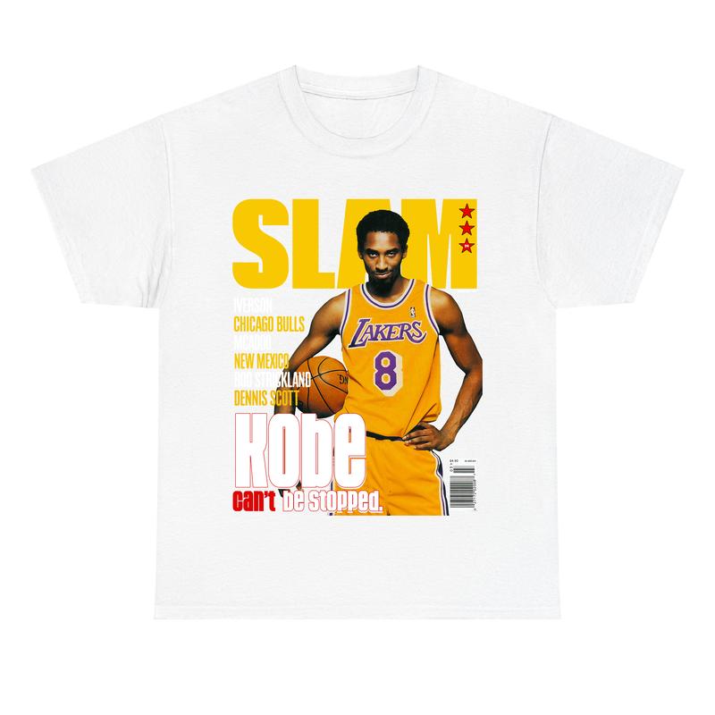 Kobe Bryant Slam Cover Tee, Kobe Can't Be Stopped Lover Basketball Shirt