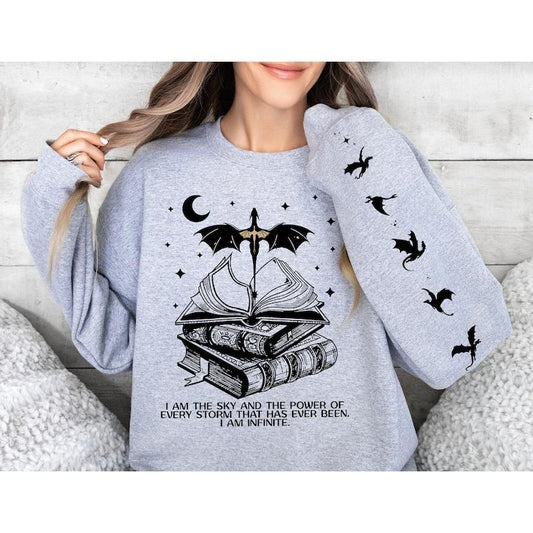 Basgiath War College Sweatshirt, Fourth Wing Sweater, Fly or Die, Fourth Wing Riders Quadrant, Violet Sorrengail, Bookish Hoodie
