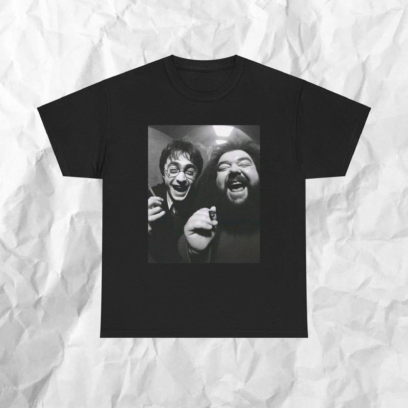 Harry and Ha.gridd Smoking Shirt Potter Tshirt Wizarding Fan Shirt, Sweatshirt, Hoodie