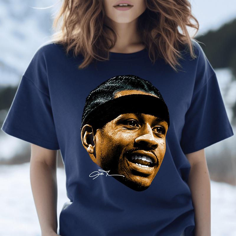 ALLEN IVERSON T-SHIRT Rare The Answer Rap Tee Vintage Style Graphic Print Collectible Kobe Lebron Shaq For Mens, Womens