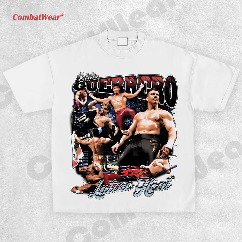 Vintage Eddie Guerrero graphic tee, Eddie Guerrero Vintage 90s graphic unisex sweatshirt, WWE graphic tee Hoodie Streetwear Menswear