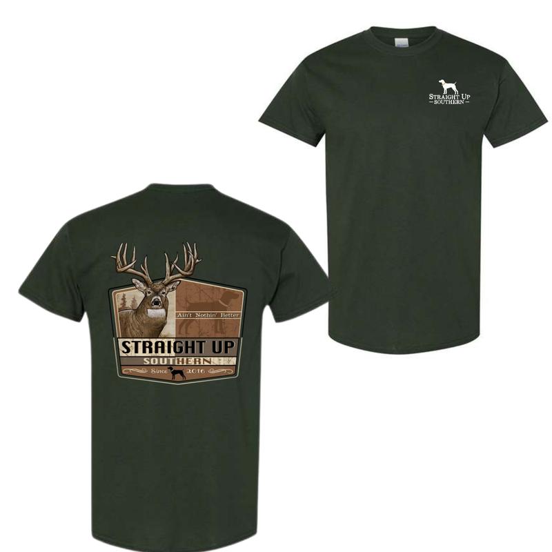 Buck Nothing Better - Trophy Buck Hunting T-Shirt-Youthful & Vibrant - Shirt For Men And Women