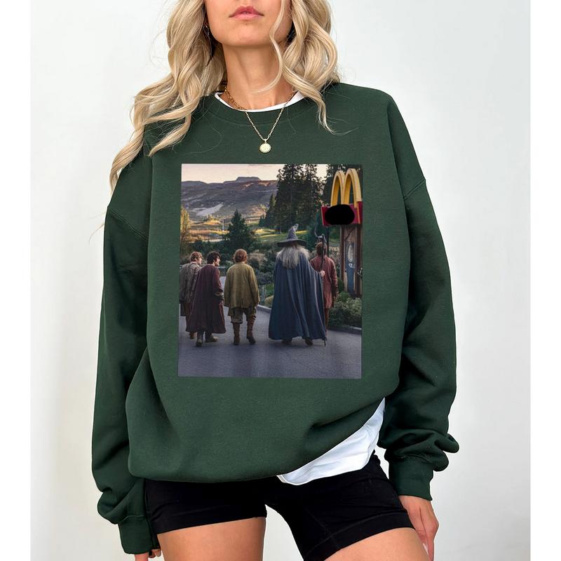 LOTR Macccc Gandaafll And Thhe GangggT shirt Hoodie Sweatshirt