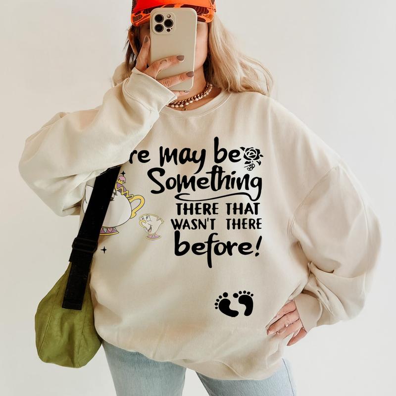 A Little Magic Inside Sweatshirt, Pregnancy Reveal, Cute Maternity Sweatshirt for Expecting Moms