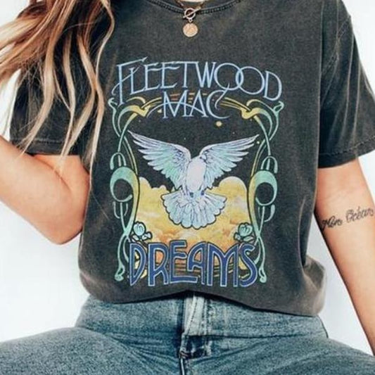 COMFORT COLORS Vintage Band Tee Collection Rock Roll Music Lover Gift Shirt